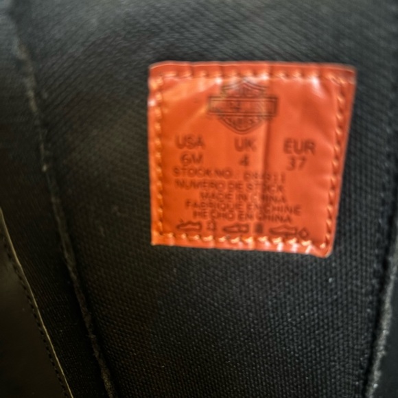 Harley-Davidson Women's Black Leather Boots - Picture 8 of 8